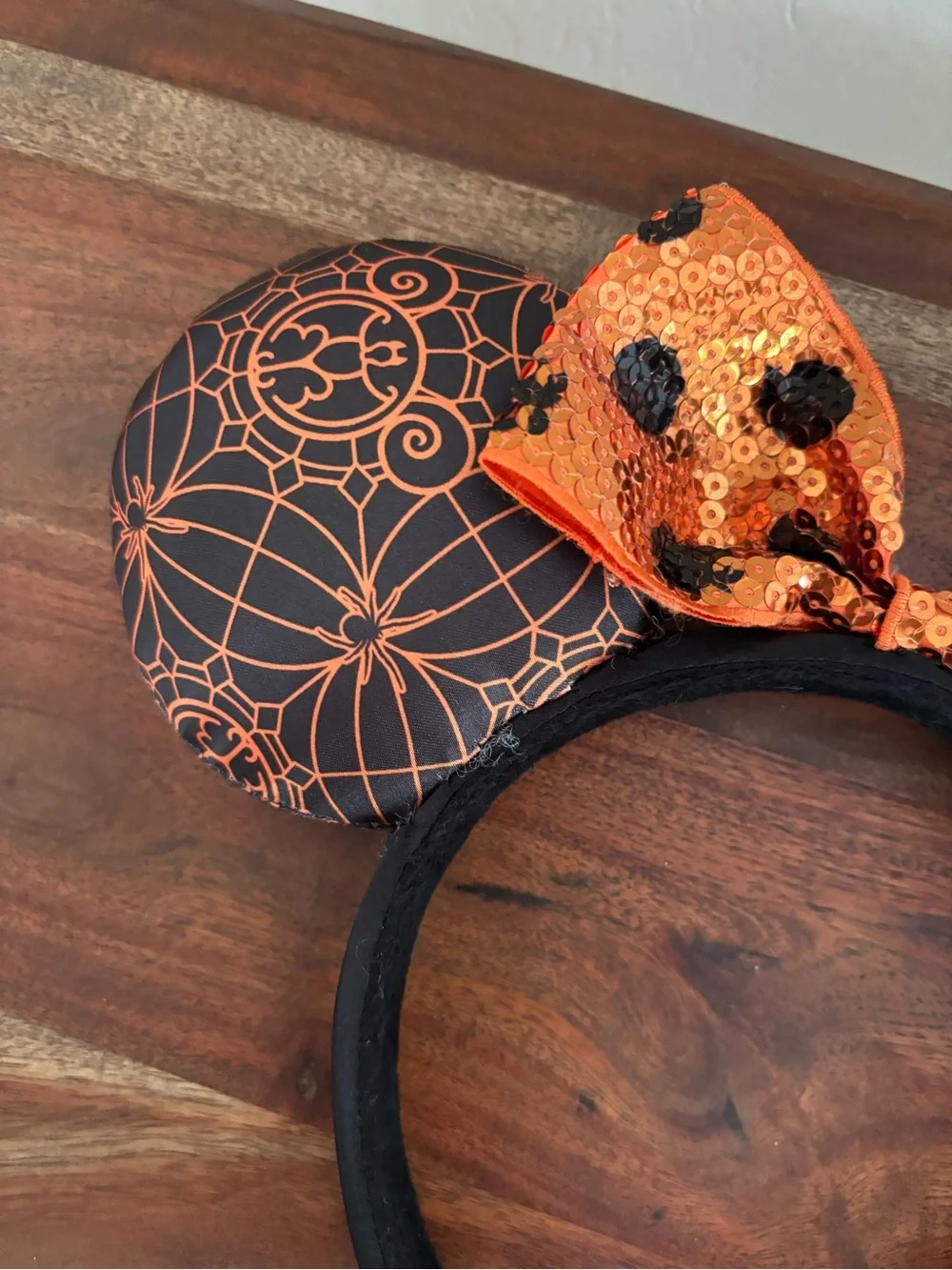 Halloween Minnie Mouse Ears Headband